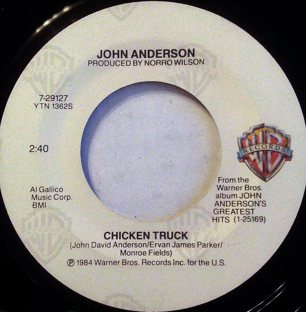 John Anderson (3) : Chicken Truck (7", Single)