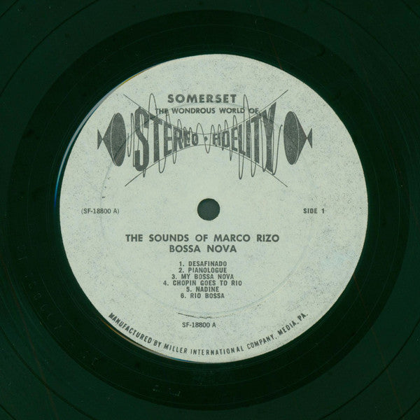 Marco Rizo : Bossa Nova (Brazilian Jazz) (LP, Album)