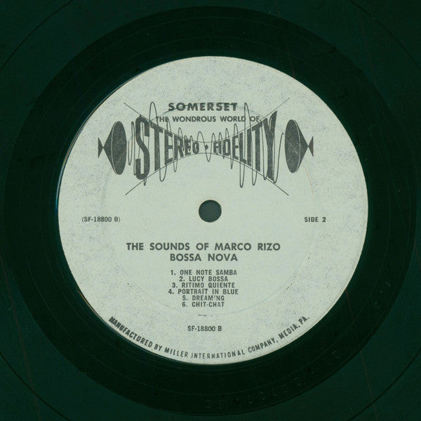 Marco Rizo : Bossa Nova (Brazilian Jazz) (LP, Album)