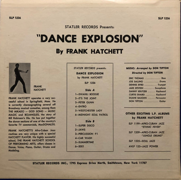 Frank Hatchett : Dance Explosion (LP, Album)