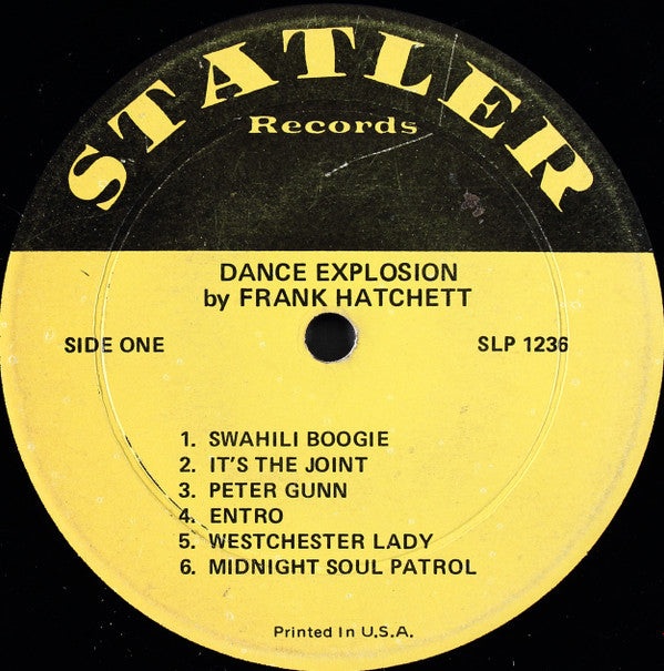 Frank Hatchett : Dance Explosion (LP, Album)