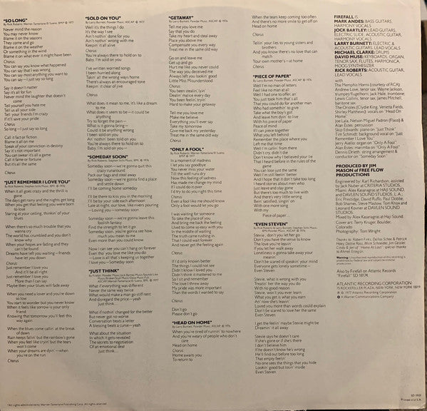 Firefall : Luna Sea (LP, Album, Ric)