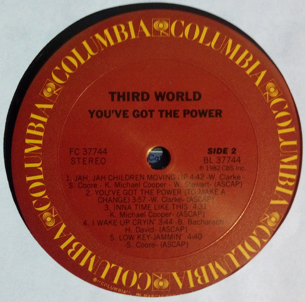 Third World : You've Got The Power (LP, Album, Pit)
