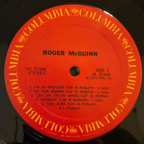 Roger McGuinn : Roger McGuinn (LP, Album, Ter)