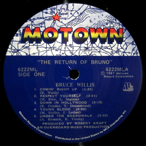 Bruce Willis : The Return Of Bruno (LP, Album)