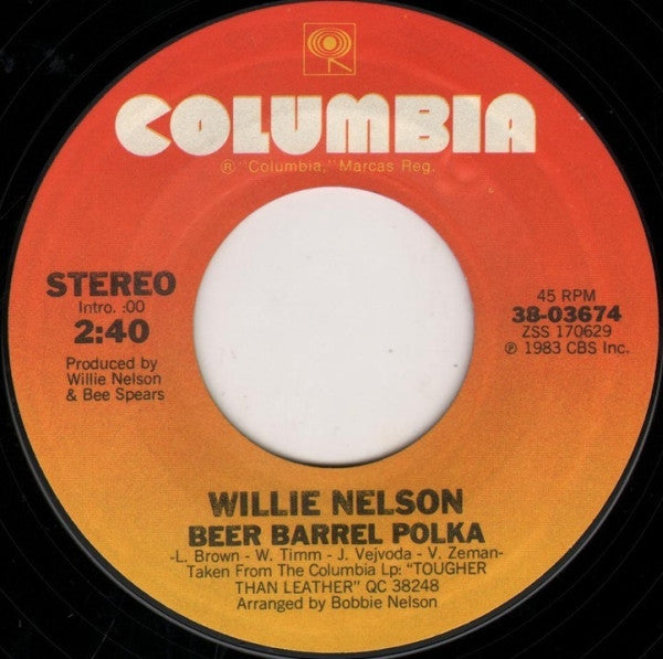Willie Nelson : Little Old Fashioned Karma (7", Single, Styrene, Pit)