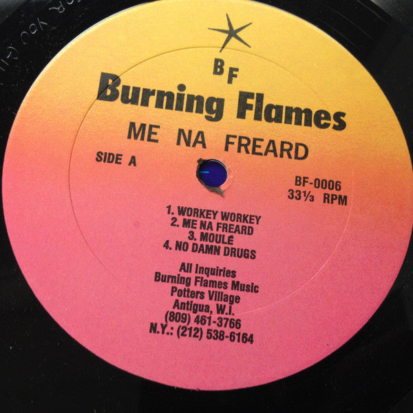 Burning Flames : Me Na Freard (LP)