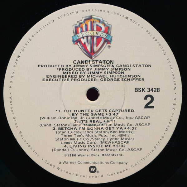 Candi Staton : Candi Staton (LP, Album, Win)
