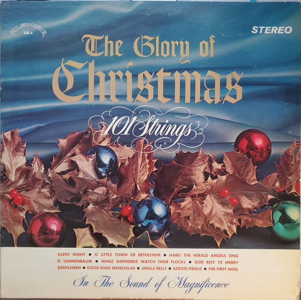 101 Strings : The Glory Of Christmas (LP, RE)