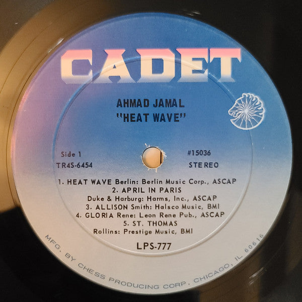 Ahmad Jamal : Heat Wave (LP, Album)