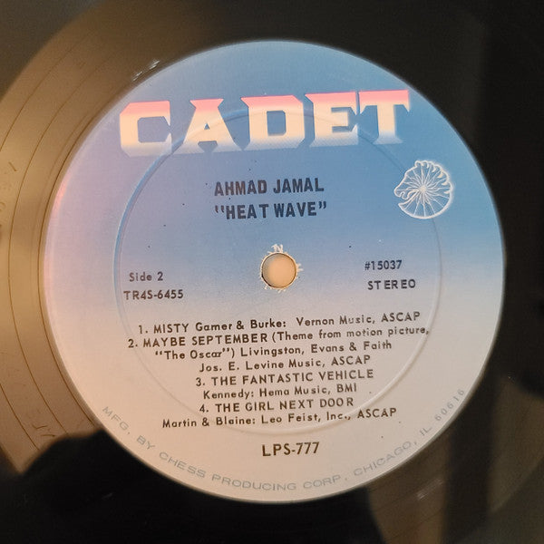 Ahmad Jamal : Heat Wave (LP, Album)