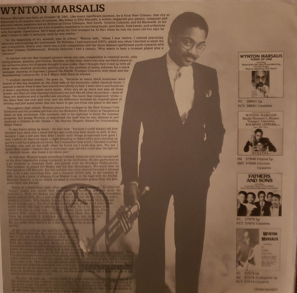 Wynton Marsalis : Think Of One (LP, Album, Car)