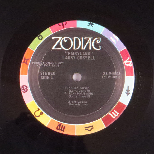 Larry Coryell : Fairyland (LP, Album, Promo, RE, San)
