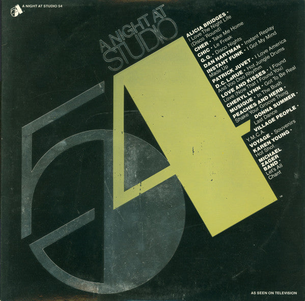 Various : A Night At Studio 54 (2xLP, Comp, Mixed, PRC)