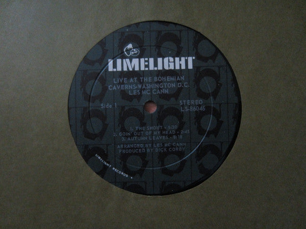 Les McCann : Live At Bohemian Caverns - Washington, D.C. (LP)