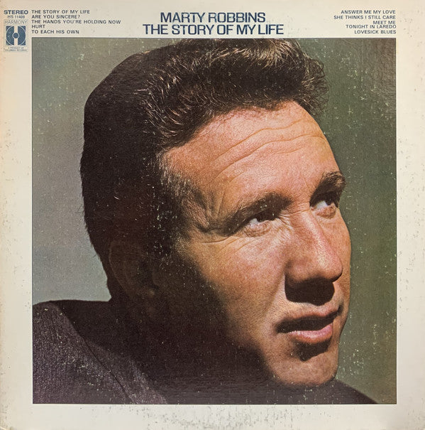 Marty Robbins : The Story Of My Life (LP, Album, Comp, Ter)