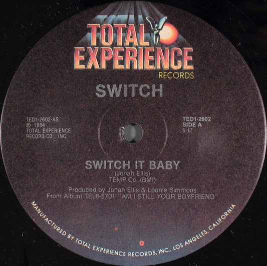 Switch (6) : Switch It Baby (12")