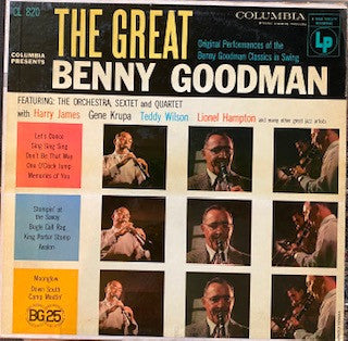 Benny Goodman : The Great Benny Goodman (LP, Mono)