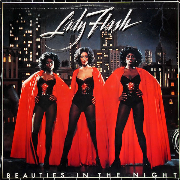Lady Flash (2) : Beauties In The Night (LP, Album, Pit)