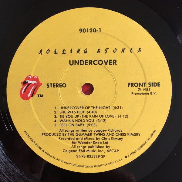 Rolling Stones* : Undercover (LP, Album, SP )