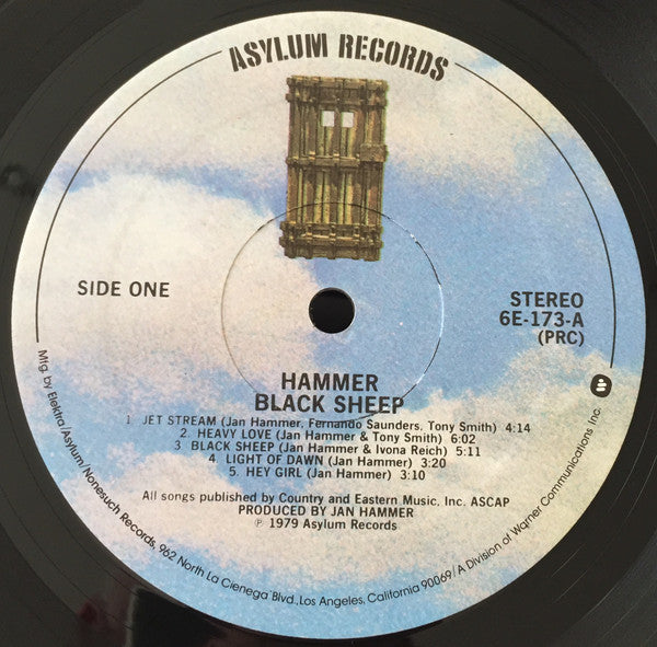 Hammer (7) : Black Sheep (LP, Album, PRC)