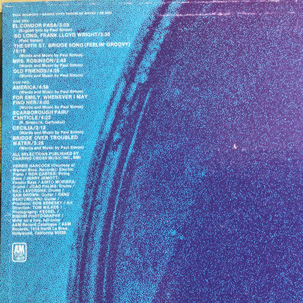 Paul Desmond : Bridge Over Troubled Water (LP, Album, RE)