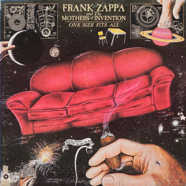 Frank Zappa And The Mothers Of Invention* : One Size Fits All (LP, Album, Ter)