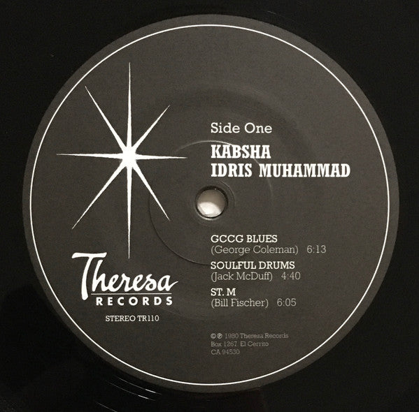 Idris Muhammad, Ray Drummond, George Coleman, Pharoah Sanders : Kabsha (LP, Album, Ltd, RE)