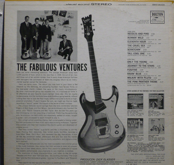 The Ventures : The Fabulous Ventures (LP)