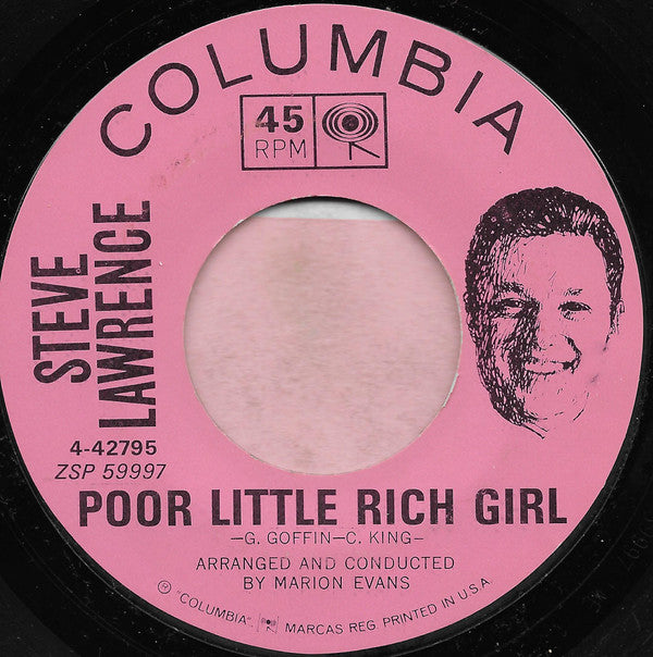 Steve Lawrence (2) : More / Poor Little Rich Girl (7")