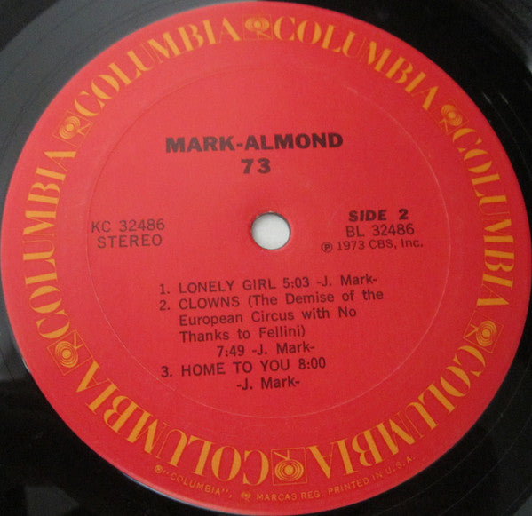 Mark-Almond : 73 (LP, Album, Gat)