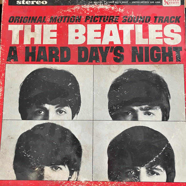 The Beatles : A Hard Day's Night (LP, Album, RE, Pin)