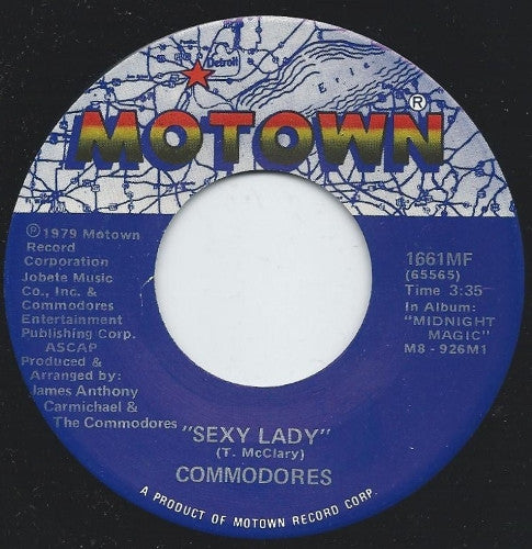 Commodores : Reach High / Sexy Lady (7")