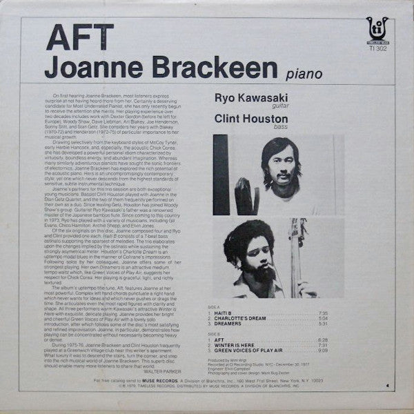 Joanne Brackeen : Aft (LP, Album)