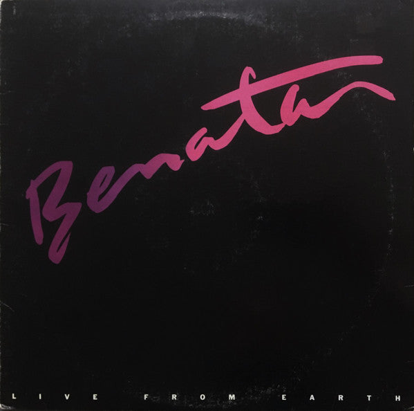 Benatar* : Live From Earth (LP, Album, Club, CRC)
