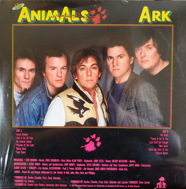 The Animals : Ark (LP, Album, "B")