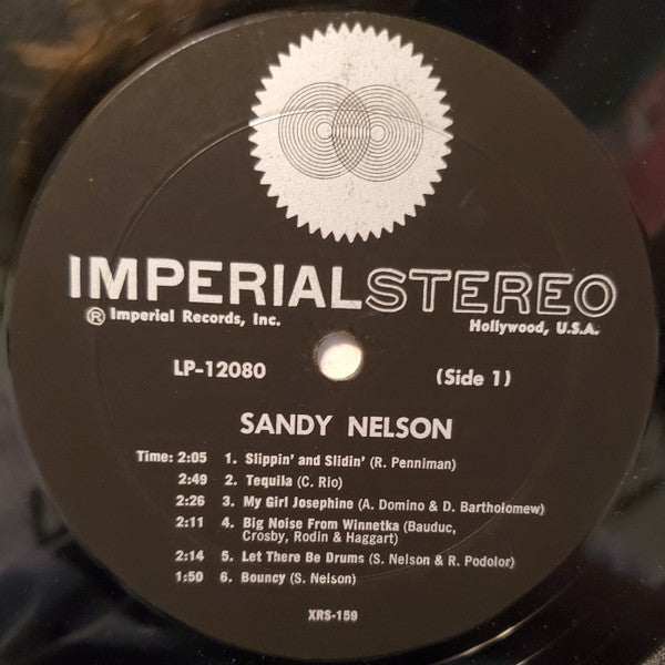 Sandy Nelson : Let There Be Drums (LP, Album, Hol)