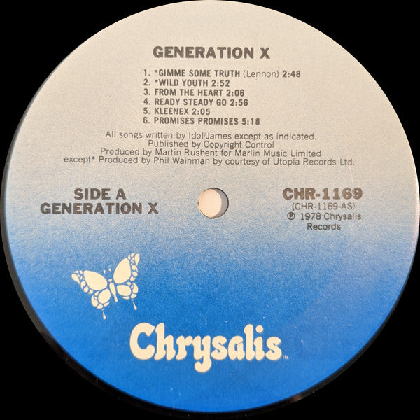 Generation X (4) : Generation X (LP, Album, Ter)