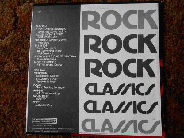 Various : Rock Classics (LP, Comp)