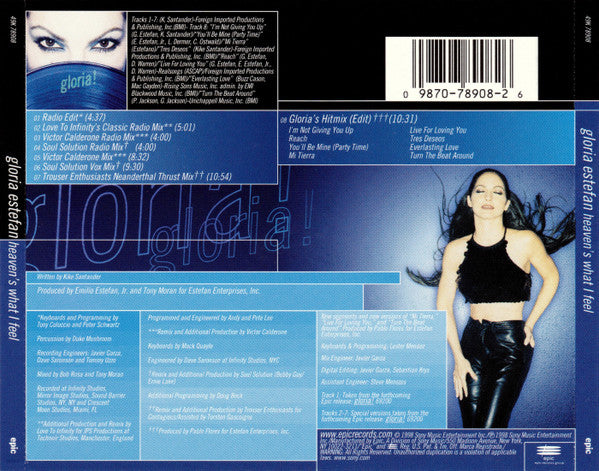 Gloria!* : Heaven's What I Feel (CD, Maxi)