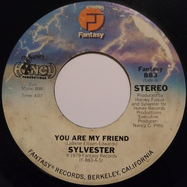 Sylvester : You Are My Friend (7", Single, San)