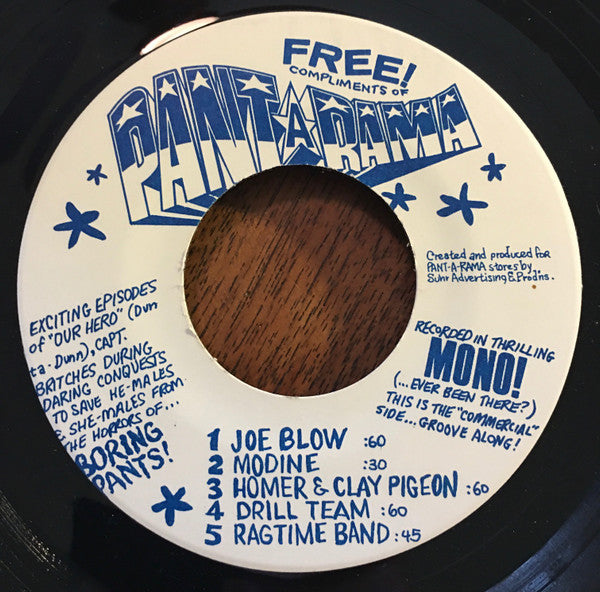 The Britches : Capt. Britches To The Rescue (7", Mono)