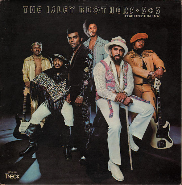 The Isley Brothers : 3 + 3 (LP, Album, Pit)