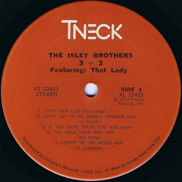 The Isley Brothers : 3 + 3 (LP, Album, Pit)