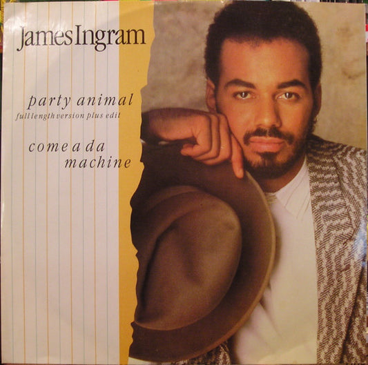 James Ingram : Party Animal (12", Maxi)