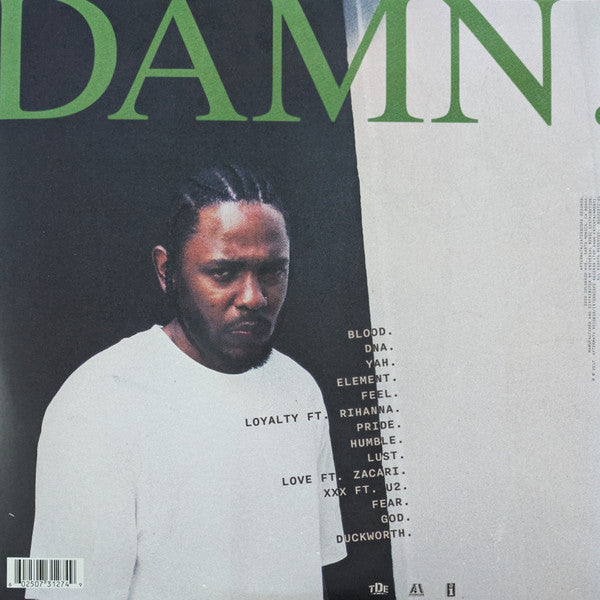 Kendrick Lamar : Damn. (2xLP, Album, Ltd, RE, RP, Gre)