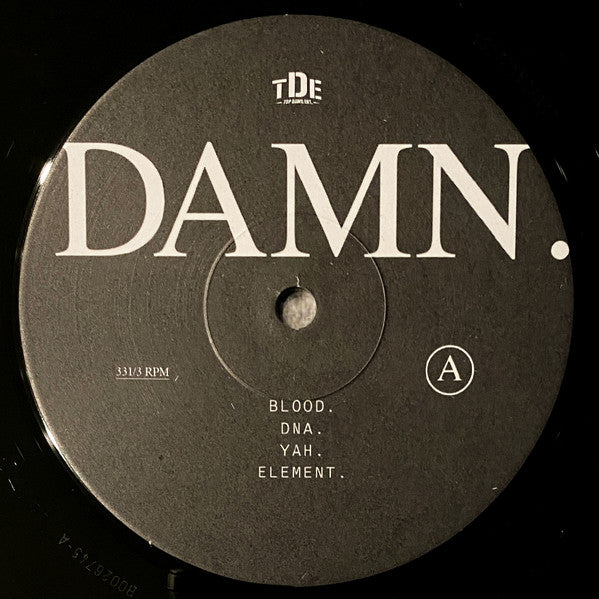 Buy Kendrick Lamar : Damn. (2xLP, Album, Ltd, RE, RP, Gre) Online