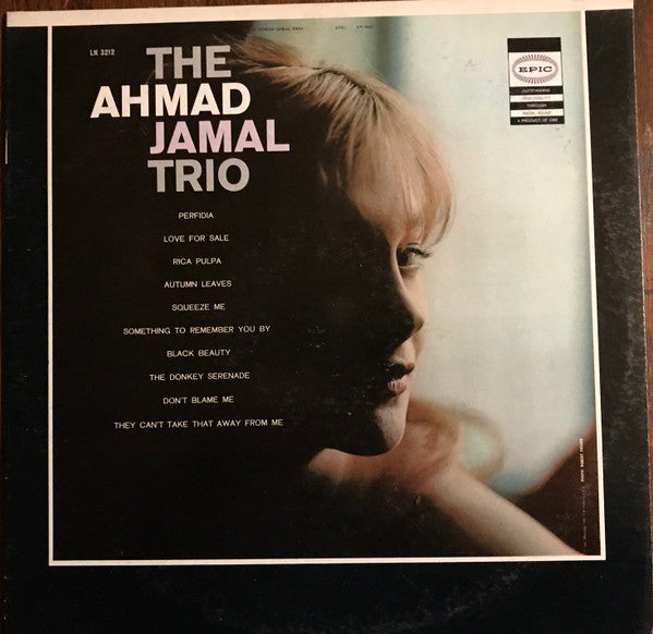 The Ahmad Jamal Trio* : The Ahmad Jamal Trio (LP, Album, RE)