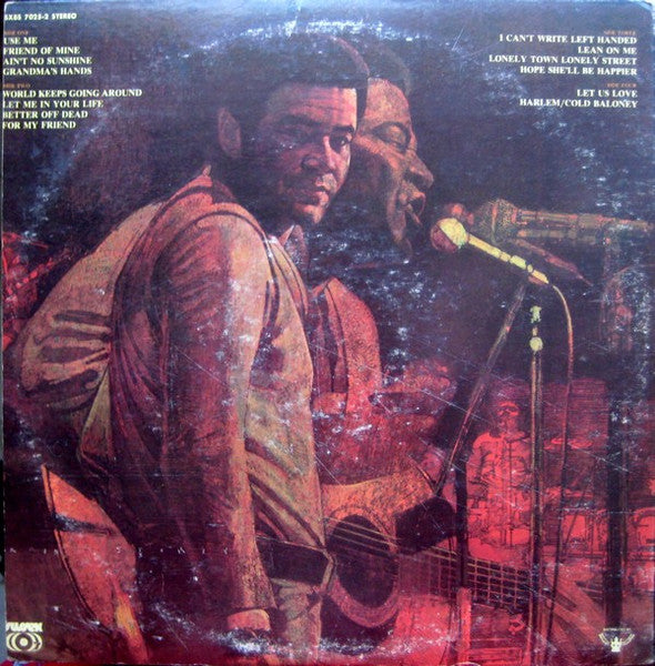 Bill Withers : Bill Withers Live At Carnegie Hall (2xLP, Album, Son)
