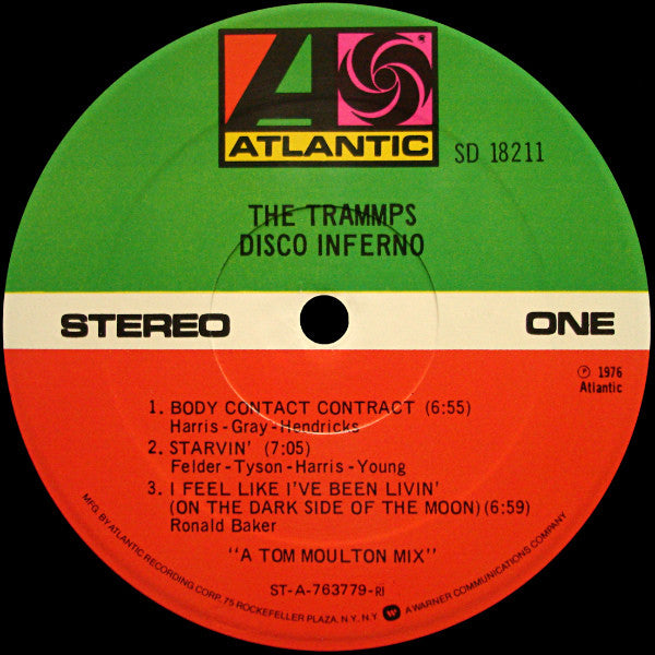 The Trammps : Disco Inferno (LP, Album, RI )